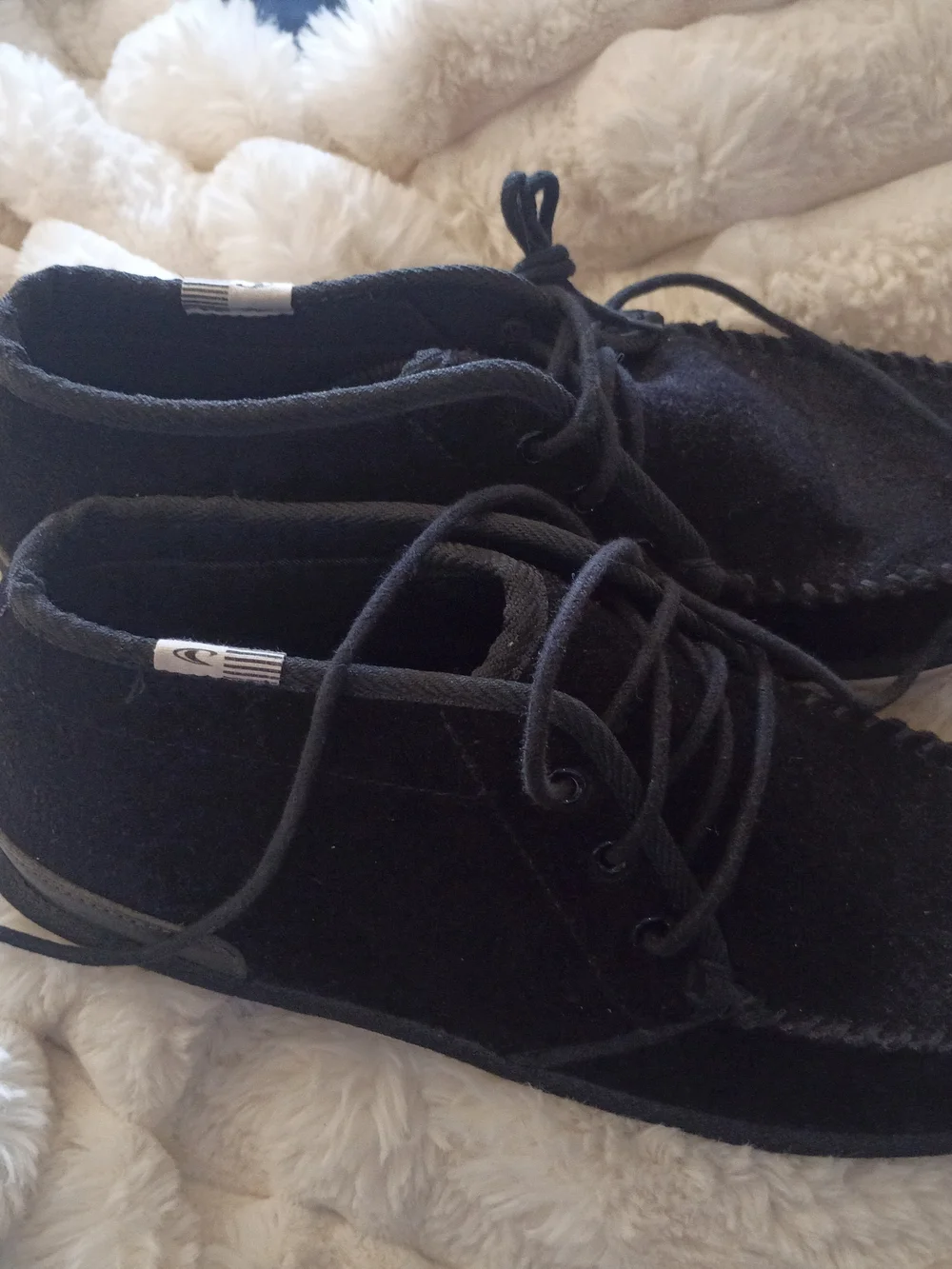 O'Neill Brand NWOT  Size 11 Men's Black Suede Chukka Boots